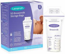 Lansinoh Laboratories Lansinoh Pungi de stocare lapte matern, 50 pungi
