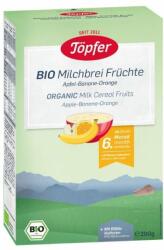 TOPFER Cereale Bio Gris lapte + fructe 6 luni, 200 g