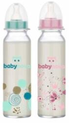 Baby-Nova BabyNova Biberon sticla decorat, 240ml