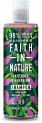 Faith in Nature Sampon natural nutritiv cu lavanda si muscata, 400 ml