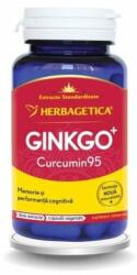 Herbagetica Gingko Curcumin95, 120 capsule, Herbagetica