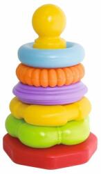 Simba Toys ABC: piramidă de inele colorată - 6 piese (104018158)