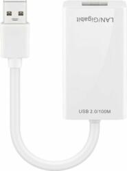 Goobay 95035 USB-A - RJ45 100Mbit/s Ethernet Adapter - Fehér (95035)