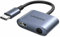 UGREEN CM231 Audioadapter USB-C - mini jack 3.5mm (szürke) (60164) - wincity