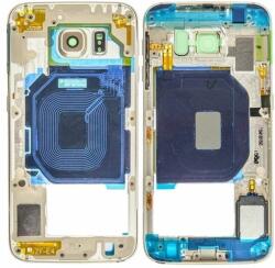 Samsung Galaxy S6 G920F - Ramă Mijlocie (Gold Platinum) - GH96-08583C Genuine Service Pack, Gold