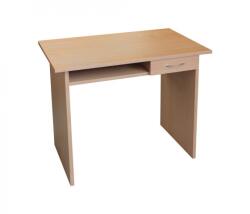  AX-T1 íróasztal (bükk) bútorlapos fiókos, nyitott, 1 fiókos