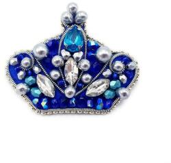 Zia Fashion Brosa coroana regala handmade, Royal Crown, Zia Fashion