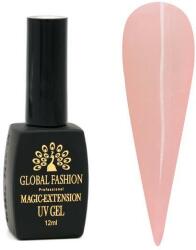 Global Fashion Gel UV pentru constructie, Magic Extension 12 ml, Roz 11
