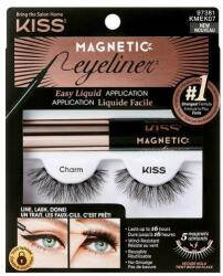 Kiss Usa Kit gene si tus ochi KissUSA Magnetic Eyeliner Kit Charm