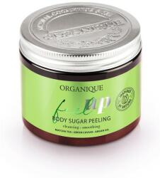 Organique Exfoliant corp energizant, cu ceai matcha si ceai verde, Feel Up, Organique, 200 ml