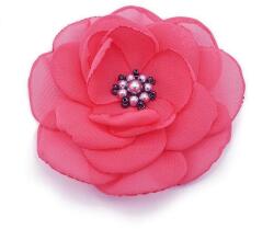 Zia Fashion Brosa floare roz corai din voal, Zia Fashion, Venus