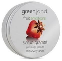 Greenland Exfoliant corp granita, cu capsuni si anason, Greenland, 200 ml