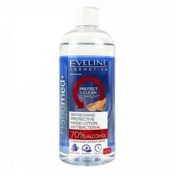 Eveline Cosmetics Lotiune antibacteriana pentru maini, Eveline Cosmetics, Handmed+, 70% alcool, 400 ml