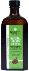 Nature Spell Ulei Natural de Neem & Ricin Nature Spell Neem & Castor Oil for Hair & Skin, 150ml