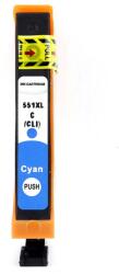 Procart Cartus compatibil cli-551xl cyan pentru imprimante canon MultiMark GlobalProd