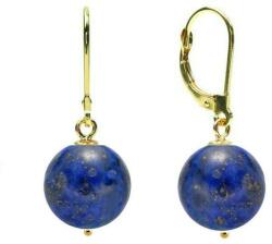 Cadouri si Perle Cercei Aur 14 karate si Lapis Lazuli de 10 mm - Cadouri si perle