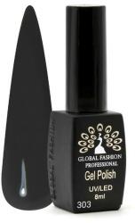 Global Fashion Oja semipermanenta, Global Fashion, Black Elite, 8 ml, Negru 303