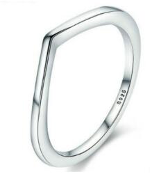 Ékszerkirály Ezüst gyűrű, szabálytalan forma, 6-os méret (32847816483)