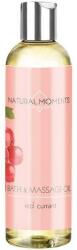 Organique Ulei masaj si baie cu coacaze rosii Natural Moments, Organique, 250 ml