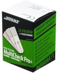 NOVAMA Teste de acid uric pentru Novama MultiCheck Pro+, BK-U1, 25 teste/ cutie