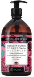 Barwa Cosmetics Sapun lichid hranitor, cu trandafir si aloe vera, Barwa Natural Expert, 500 ml