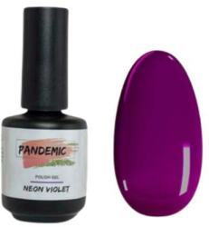 Pandemic Oja Semipermanenta Polish Gel Neon Violet Mov, 12 ml