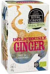 Royal Green Ceai Deliciously Ginger, Royal Green, 27 gr, 16 plicuri