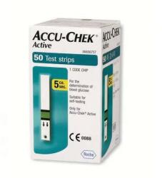 Accu-Chek Set 50 Teste Glicemie Accu Chek Active si 25 Ace Sterile SoftClix