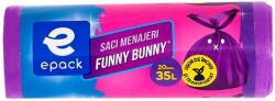 Epack Saci menajeri Funny Bunny 35L Epack, 20 buc