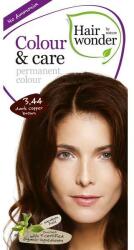 Hairwonder Vopsea par naturala, Colour & Care, 3.44 Dark Cooper Brown, Hairwonder