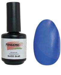 Pandemic Oja Semipermanenta Polish Gel Glass Blue Albastru Translucid, 12 ml