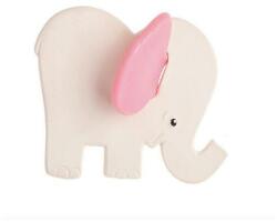 Natura Toys Jucarie Dentitie Elefant cu Urechi roz - Nautra Toys