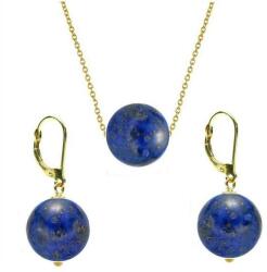 Cadouri si Perle Set Aur 14 Karate si Lapis Lazuli de 10 mm - Cadouri si perle
