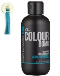 idHAIR Tratament de colorare IdHAIR Colour Bomb - 821 Aqua Turquoise, 250ml