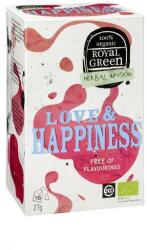 Royal Green Ceai Love & Happiness, Royal Green, 27 gr, 16 plicuri