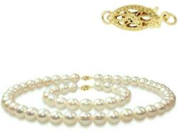 Cadouri si Perle Set Aur si Perle Naturale Albe - Cadouri si perle