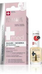 Eveline Cosmetics Tratament MED+ Nail Therapy Ulei-lotiune pentru unghii Eveline Cosmetics, 12 ml