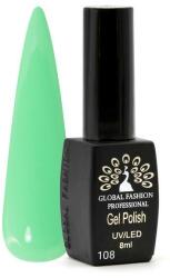 Global Fashion Oja semipermanenta Black Elite, Global Fashion, 8 ml, Verde 108