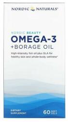 Nordic Naturals Supliment alimentar Omega-3 + Borage Oil - Nordic Naturals, 60capsule