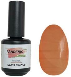 Pandemic Oja Semipermanenta Polish Gel Glass Orange Portocaliu Translucid, 12 ml