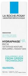 La Roche-Posay Crema intens hidratanta pentru ten sensibil si deshidratat Hydraphase Ha Rich, La Roche-Posay, 50 ml