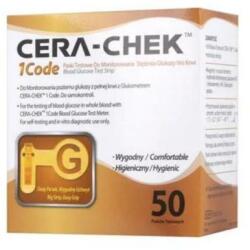 Cera-Chek Set 50 Teste Glicemie Cera-Chek 1code si 25 Ace Sterile