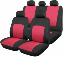 Ro Group Set Huse Scaune Auto pentru Peugeot 607 - RoGroup Oxford Rosu, 9 piese