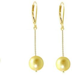 Cadouri si Perle Cercei Aur Lungi si Perle Akoya Gold - Cadouri si perle