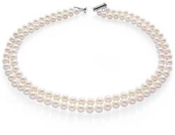 Cadouri si Perle Colier Dublu Perle Naturale Albe - Cadouri si perle