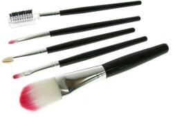 Global Fashion Set 5 pensule make-up Global Fashion Cosmetic Brush - Pink