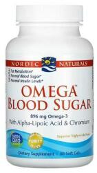 Nordic Naturals Supliment alimentar Omega Blood Sugar 44 mg with Alpha Lipoic Acid & Chromium - Nordic Naturals, 60capsule