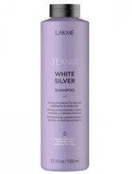 Lakmé Sampon colorant pentru par blond, Lakme Teknia, White Silver Shampoo, 1000ml Lakme