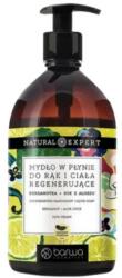 Barwa Cosmetics Sapun lichid regenerant, cu bergamota si aloe vera, Barwa Natural Expert, 500 ml