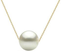 Cadouri si Perle Colier Aur cu Perla Naturala Premium Alba - Cadouri si perle